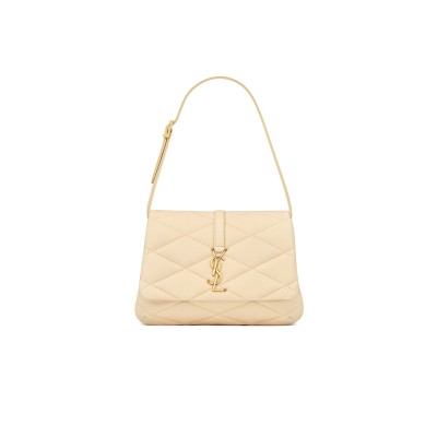 YSL LE 57 HOBO BAG IN QUILTED NUBUCK SUEDE 698567AABR89243 (24*18*5.5cm)